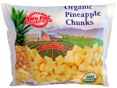 Organic Pineapple Chunks